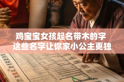 详细阅读:鸡宝宝女孩起名带木的字 这些名字让你家小公主更独特! 鸡宝宝女孩起名带木的字 这些名字让你家小公主更独特!