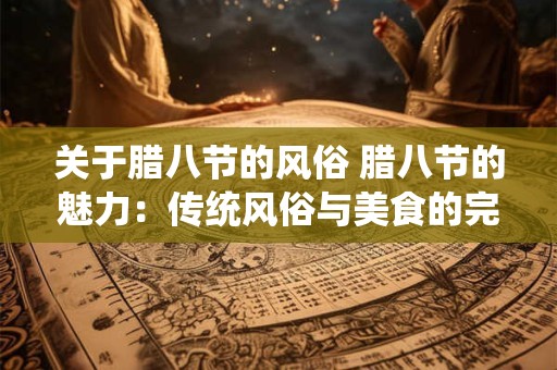 关于腊八节的风俗 腊八节的魅力：传统风俗与美食的完美结合