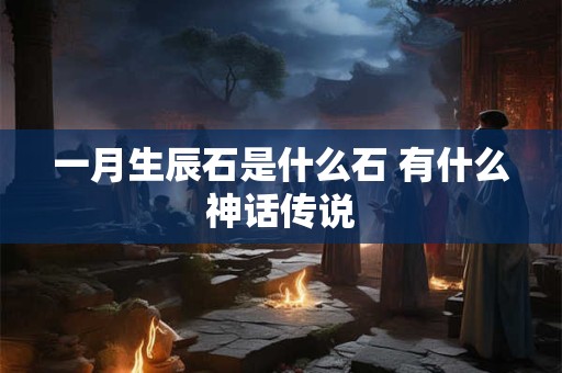 一月生辰石是什么石 有什么神话传说