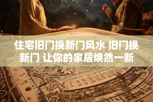 住宅旧门换新门风水 旧门换新门 让你的家居焕然一新！