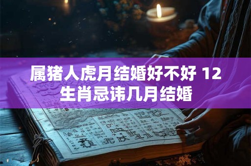 属猪人虎月结婚好不好 12生肖忌讳几月结婚