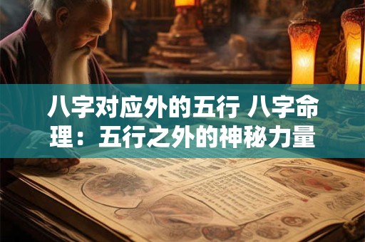 八字对应外的五行 八字命理：五行之外的神秘力量