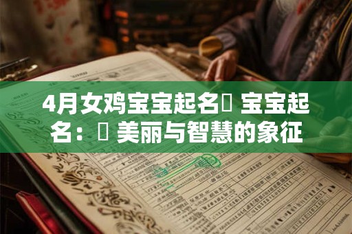 4月女鸡宝宝起名陳 宝宝起名：陳 美丽与智慧的象征