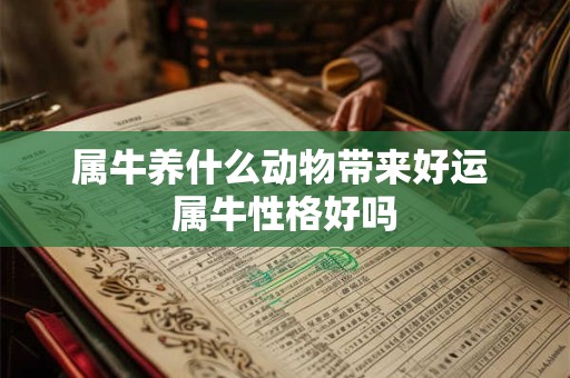 属牛养什么动物带来好运 属牛性格好吗