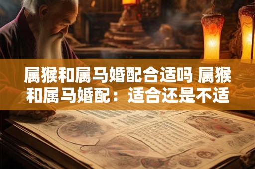 属猴和属马婚配合适吗 属猴和属马婚配：适合还是不适合
