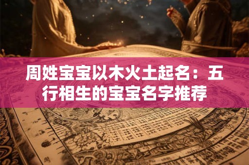 周姓宝宝以木火土起名：五行相生的宝宝名字推荐