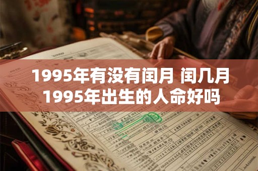 1995年有没有闰月 闰几月 1995年出生的人命好吗