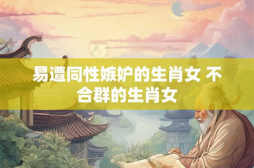 易遭同性嫉妒的生肖女 不合群的生肖女