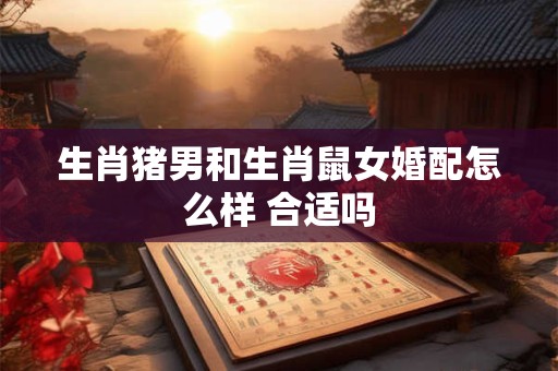 生肖猪男和生肖鼠女婚配怎么样 合适吗