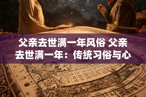 父亲去世满一年风俗 父亲去世满一年：传统习俗与心灵的缅怀