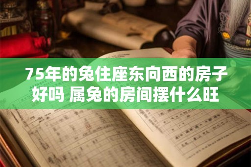 75年的兔住座东向西的房子好吗 属兔的房间摆什么旺财