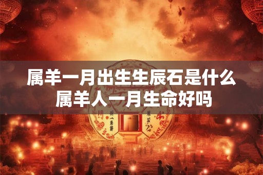 属羊一月出生生辰石是什么 属羊人一月生命好吗