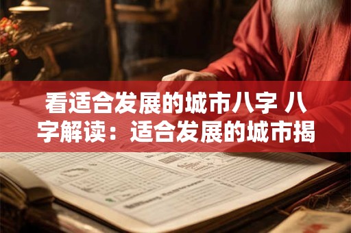 看适合发展的城市八字 八字解读：适合发展的城市揭秘