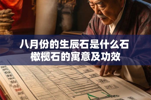 八月份的生辰石是什么石 橄榄石的寓意及功效