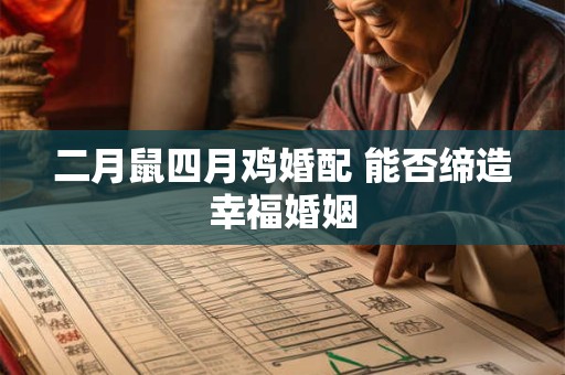 二月鼠四月鸡婚配 能否缔造幸福婚姻