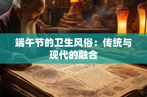 端午节的卫生风俗：传统与现代的融合