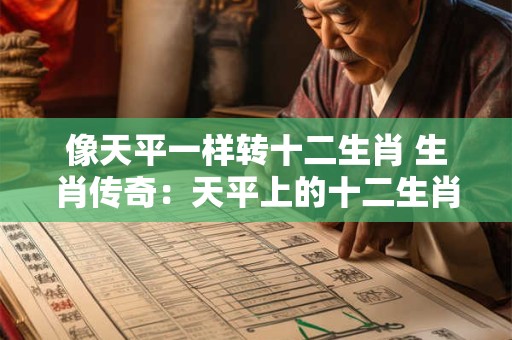 像天平一样转十二生肖 生肖传奇：天平上的十二生肖