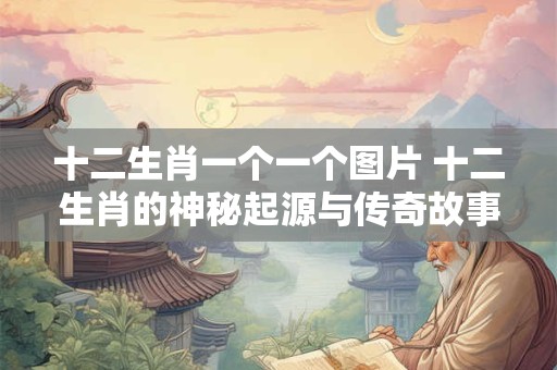 十二生肖一个一个图片 十二生肖的神秘起源与传奇故事
