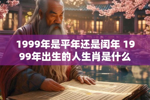 1999年是平年还是闰年 1999年出生的人生肖是什么