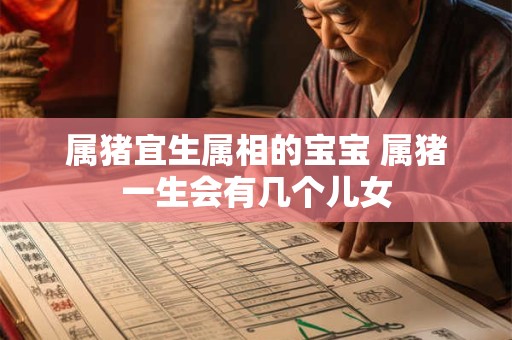 属猪宜生属相的宝宝 属猪一生会有几个儿女