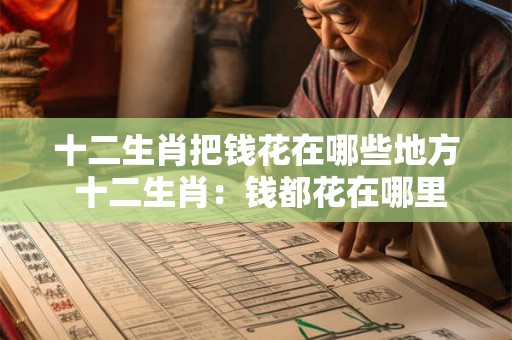详细阅读:十二生肖把钱花在哪些地方 十二生肖:钱都花在哪里了 十二生肖把钱花在哪些地方 十二生肖:钱都花在哪里了
