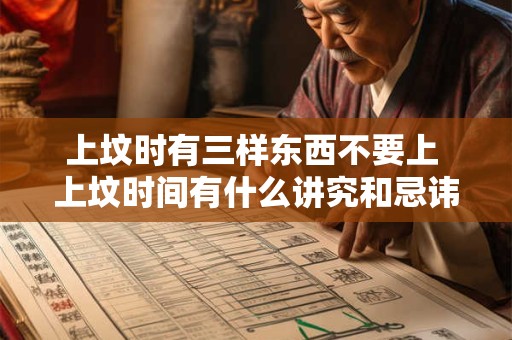上坟时有三样东西不要上 上坟时间有什么讲究和忌讳