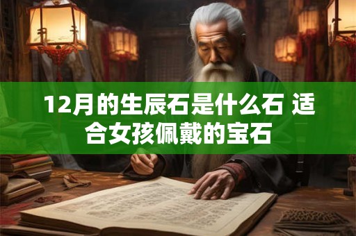 12月的生辰石是什么石 适合女孩佩戴的宝石