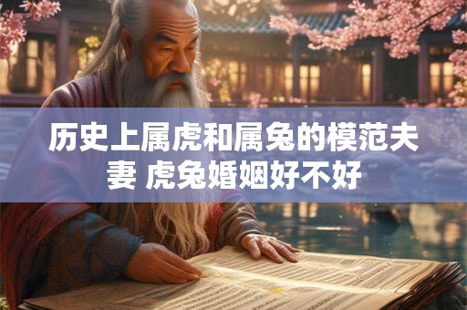 历史上属虎和属兔的模范夫妻 虎兔婚姻好不好