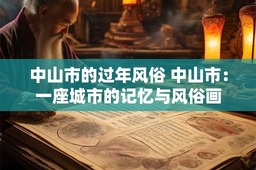 中山市的过年风俗 中山市：一座城市的记忆与风俗画