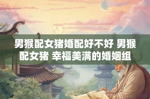 男猴配女猪婚配好不好 男猴配女猪 幸福美满的婚姻组合！