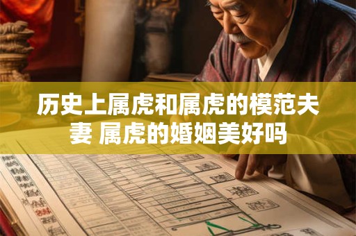 历史上属虎和属虎的模范夫妻 属虎的婚姻美好吗