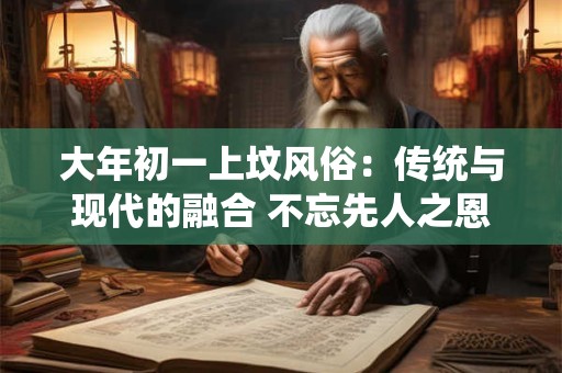 大年初一上坟风俗：传统与现代的融合 不忘先人之恩