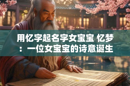 用忆字起名字女宝宝 忆梦：一位女宝宝的诗意诞生