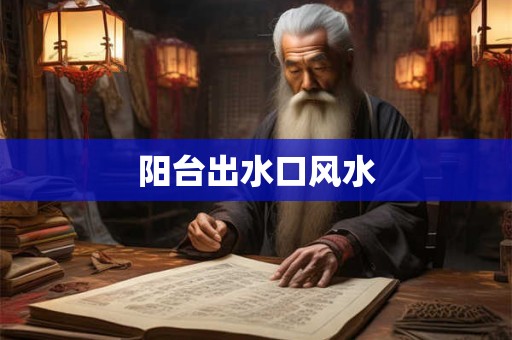 阳台出水口风水