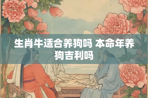 生肖牛适合养狗吗 本命年养狗吉利吗