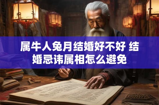 属牛人兔月结婚好不好 结婚忌讳属相怎么避免
