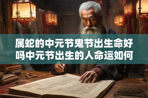 属蛇的中元节鬼节出生命好吗中元节出生的人命运如何
