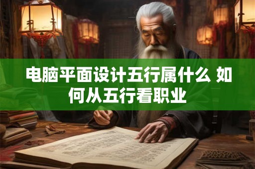 电脑平面设计五行属什么 如何从五行看职业