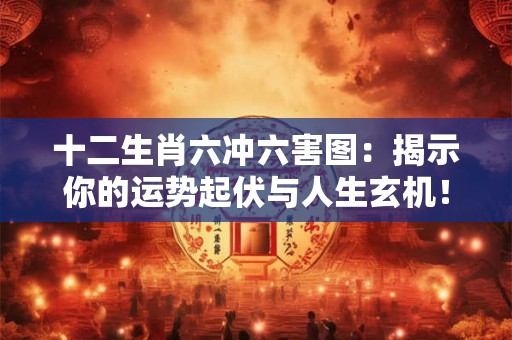 十二生肖六冲六害图：揭示你的运势起伏与人生玄机！