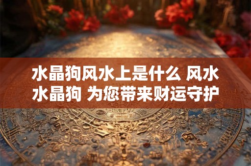 水晶狗风水上是什么 风水水晶狗 为您带来财运守护！