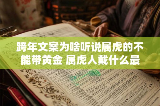 跨年文案为啥听说属虎的不能带黄金 属虎人戴什么最旺