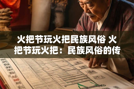 火把节玩火把民族风俗 火把节玩火把：民族风俗的传承与狂欢