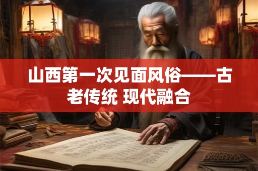 山西第一次见面风俗——古老传统 现代融合