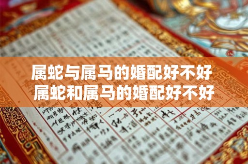 属蛇与属马的婚配好不好 属蛇和属马的婚配好不好