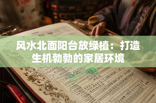 风水北面阳台放绿植:打造生机勃勃的家居环境 风水北面阳台放绿植:打造生机勃勃的家居环境