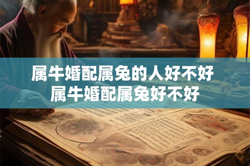 属牛婚配属兔的人好不好 属牛婚配属兔好不好