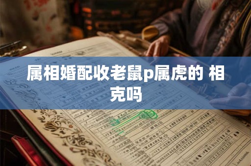 属相婚配收老鼠p属虎的 相克吗