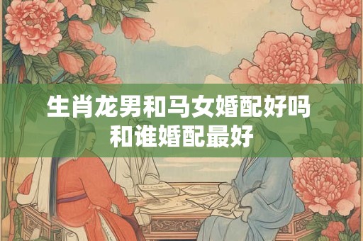 生肖龙男和马女婚配好吗 和谁婚配最好