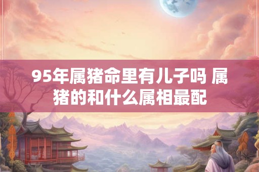 95年属猪命里有儿子吗 属猪的和什么属相最配