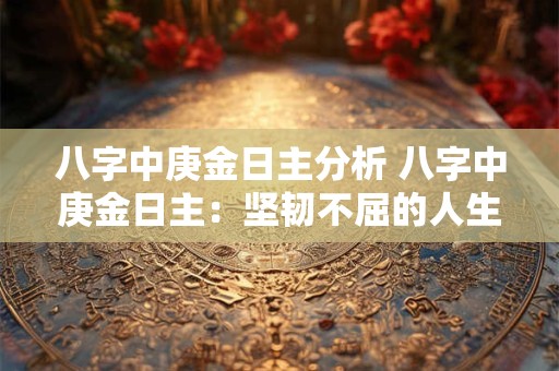 八字中庚金日主分析 八字中庚金日主：坚韧不屈的人生之旅！